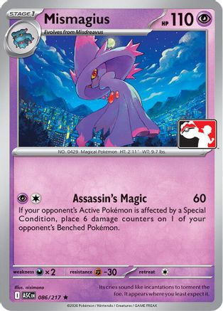 Mismagius 086/217  - Rare