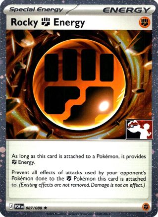 Rocky Fighting Energy (Cosmos Holo) 087/088  - Holofoil - Rare