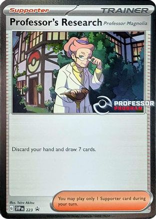Professor's Research [Professor Magnolia] 223  - Holofoil - Promo