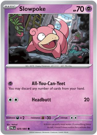 Slowpoke 029  - Common