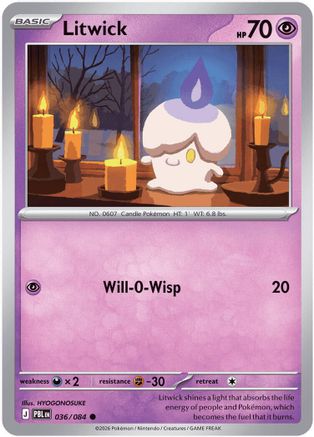 Litwick 036  - Reverse Holofoil - Common