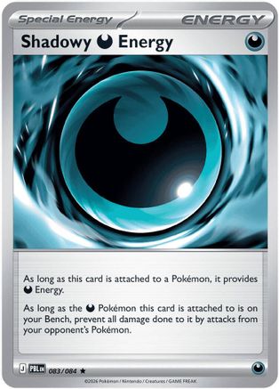 Shadowy Darkness Energy 083  - Holofoil - Rare