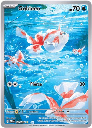 Goldeen 087/084  - Holofoil - Illustration Rare