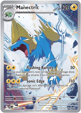Manectric 089/084  - Holofoil - Illustration Rare