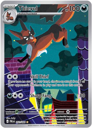Thievul 092/084  - Holofoil - Illustration Rare