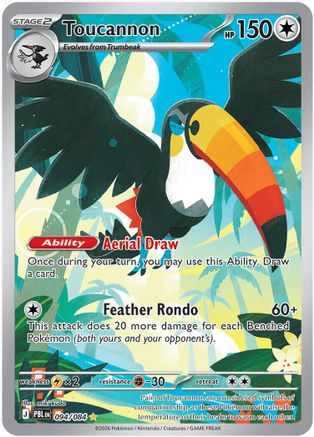 Toucannon 094/084  - Holofoil - Illustration Rare