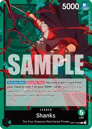 Shanks (020) (OP17-020) - Leader
