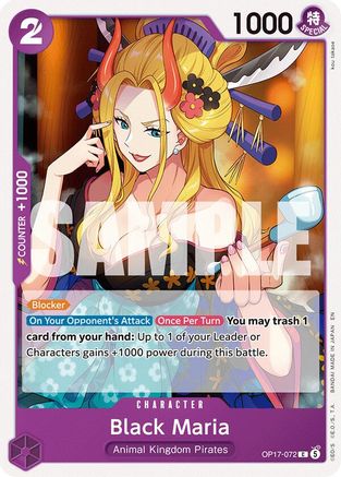 Black Maria (OP17-072) - Common