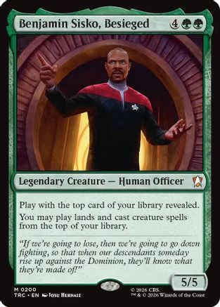 Benjamin Sisko, Besieged (TRC-200) - Commander: Star Trek