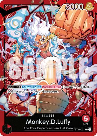 Monkey.D.Luffy (ST21-001) (ST21-001) - Leader