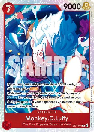 Monkey.D.Luffy (ST31-004) (ST31-004) - Super Rare