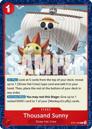 Thousand Sunny (ST31-005) - Common