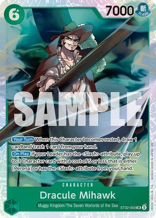 Dracule Mihawk (ST32-003) - Super Rare