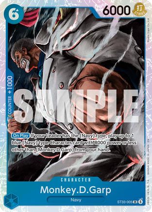 Monkey.D.Garp (ST33-005) - Super Rare