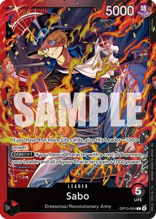 Sabo (OP13-004) (OP13-004) - Leader