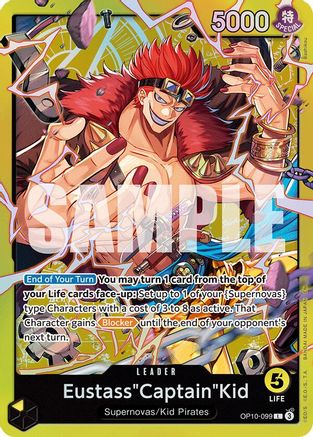 Eustass"Captain"Kid (OP10-099) (OP10-099) - Leader