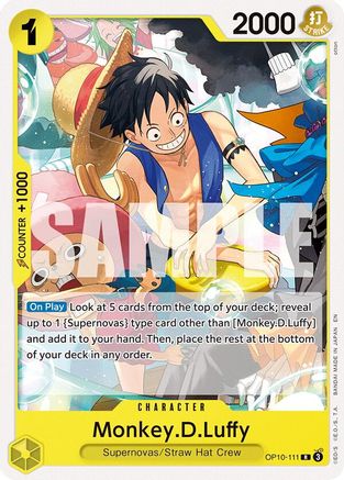 Monkey.D.Luffy (OP10-111) - Rare