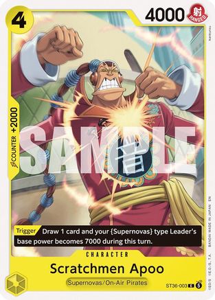 Scratchmen Apoo (ST36-003) - Common