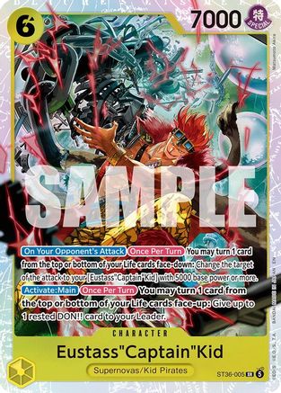 Eustass"Captain"Kid (ST36-005) (ST36-005) - Super Rare