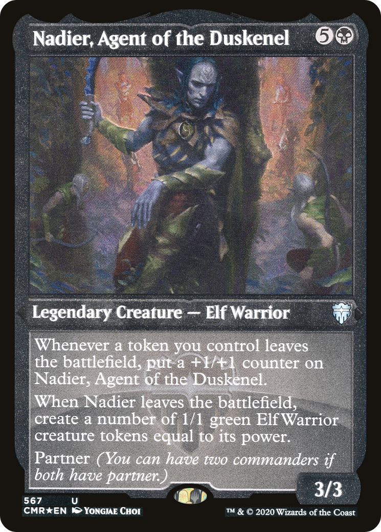 Nadier, agent du Duskenel (gravé) [Commander Legends] 