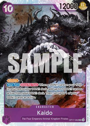 Kaido (062) (OP17-062) - Super Rare