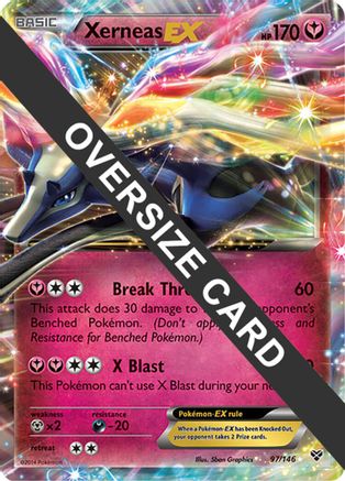 Xerneas EX 097/146  - Holofoil - Ultra Rare