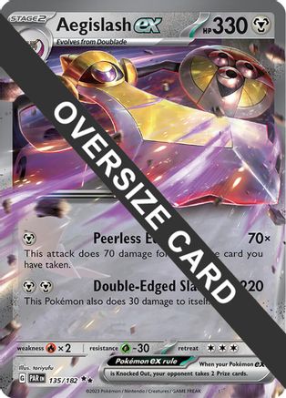 Aegislash ex 135/182  - Holofoil - Double Rare