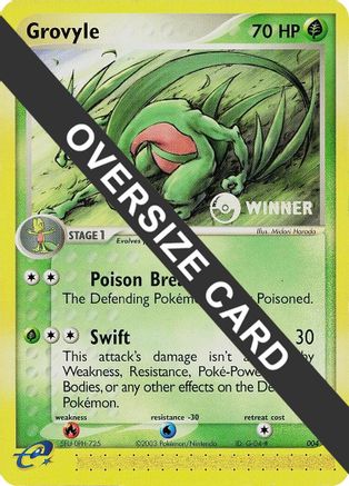 Grovyle (e-League) [Winner] 004  - Holofoil - Promo