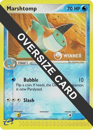 Marshtomp (e-League) [Winner] 011  - Holofoil - Promo