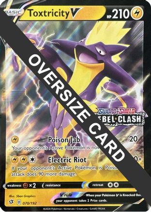 Toxtricity V 070/192  - Holofoil - Ultra Rare