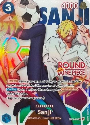 Sanji (Round 1 Promo) (OP15-047) - Rare