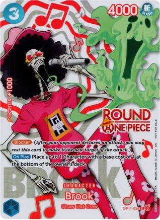 Brook (Round 1 Promo) (OP11-056) - Rare