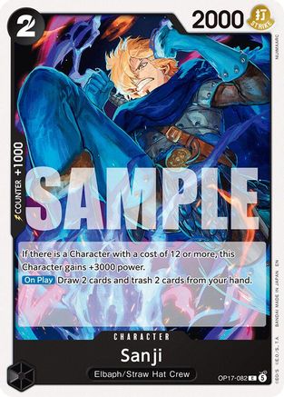 Sanji (OP17-082) - Common