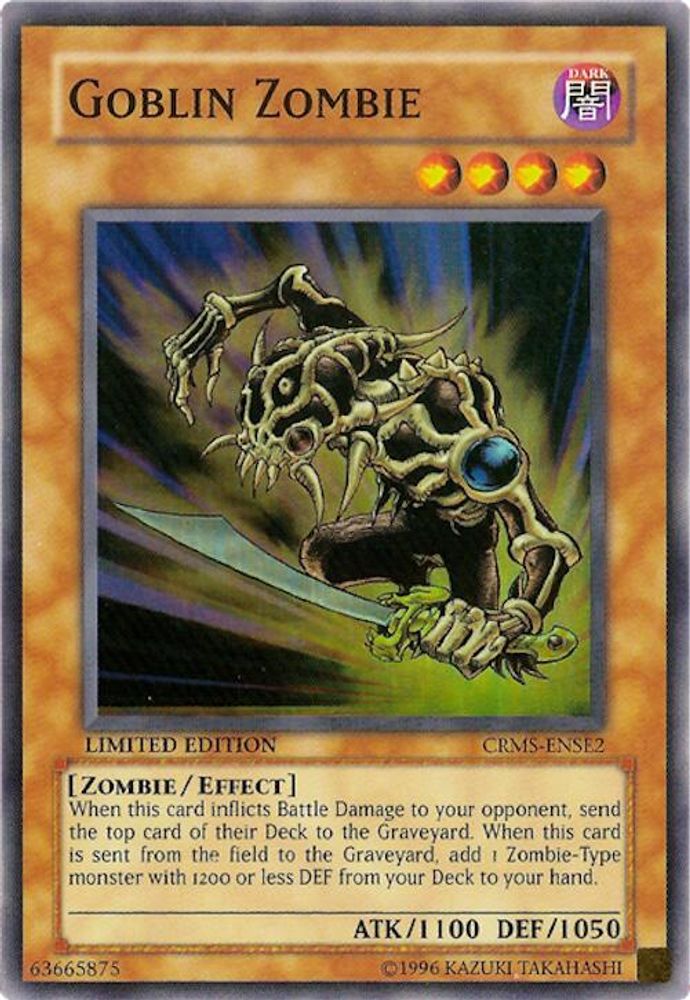 Zombie Gobelin [CRMS-ENSE2] Super Rare 