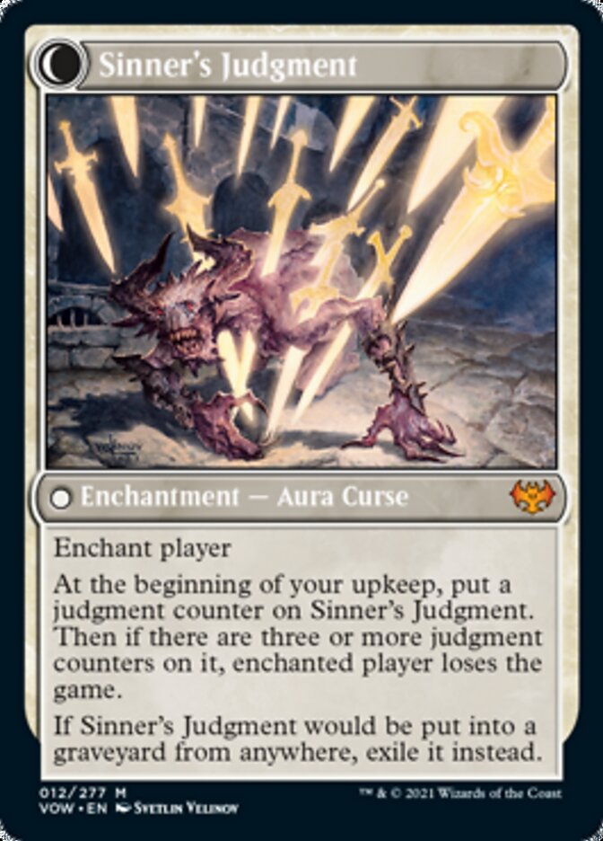 Faithbound Judge (VOW-012) - Innistrad: Crimson Vow: (Double Faced Transform)