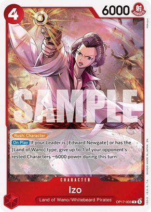 Izo (OP17-003) - Rare