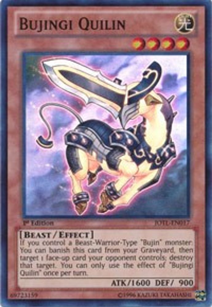 Bujingi Quilin (JOTL-EN017) - Super Rare