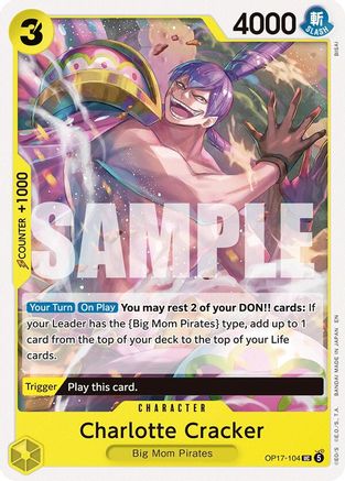 Charlotte Cracker (OP17-104) - Uncommon