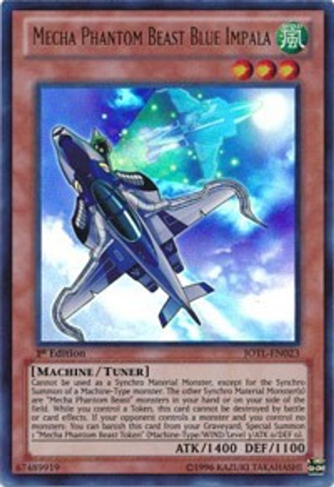 Mecha Phantom Beast Bleu Impala [JOTL-EN023] Ultra Rare 