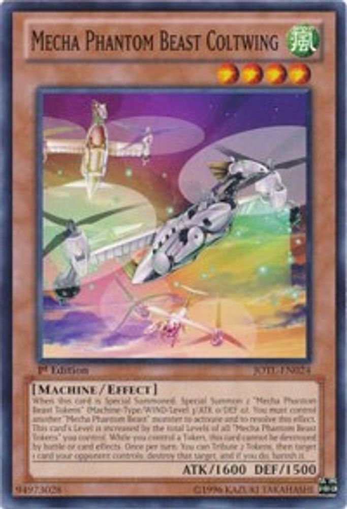 Mecha Phantom Beast Coltwing (JOTL-EN024) - Common