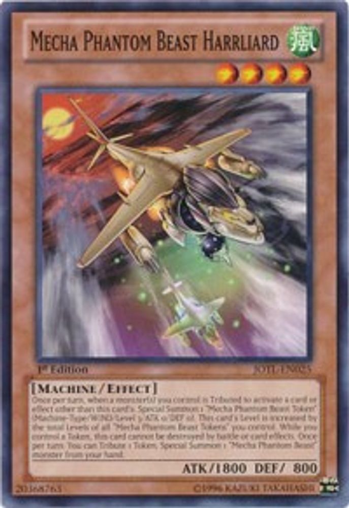 Mecha Phantom Beast Harrliard [JOTL-EN025] Commun 