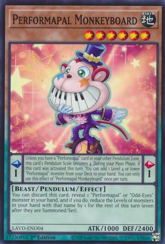 Performapal Monkeyboard (LAVD-ENO04) - Common