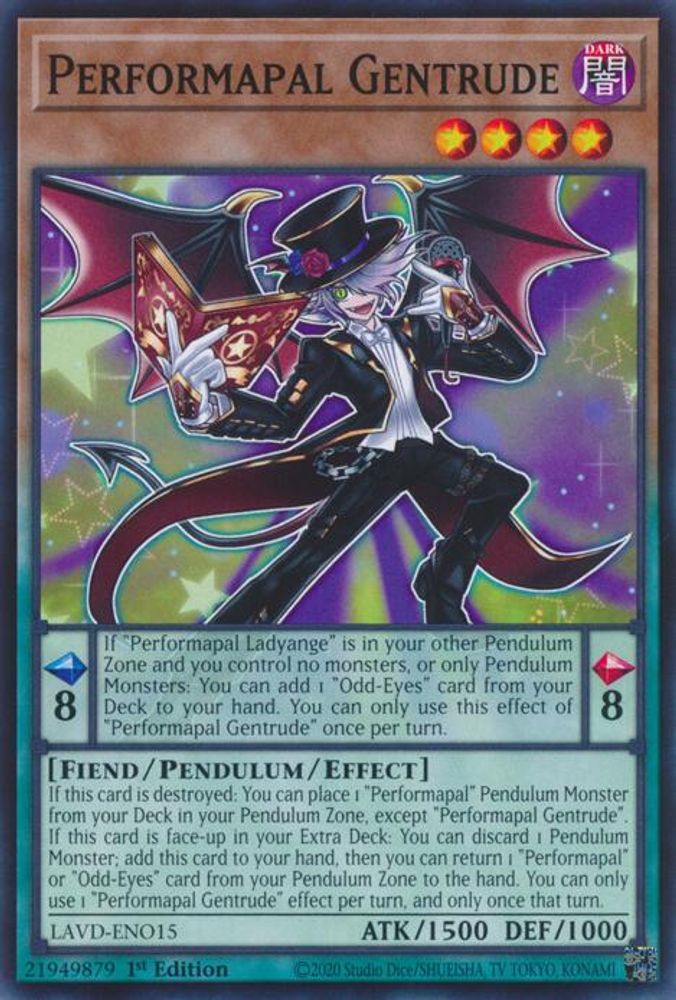 Performapal Gentrude (LAVD-ENO15) - Common