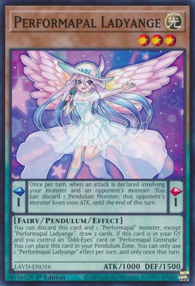 Performapal Ladyange (LAVD-ENO16) - Common