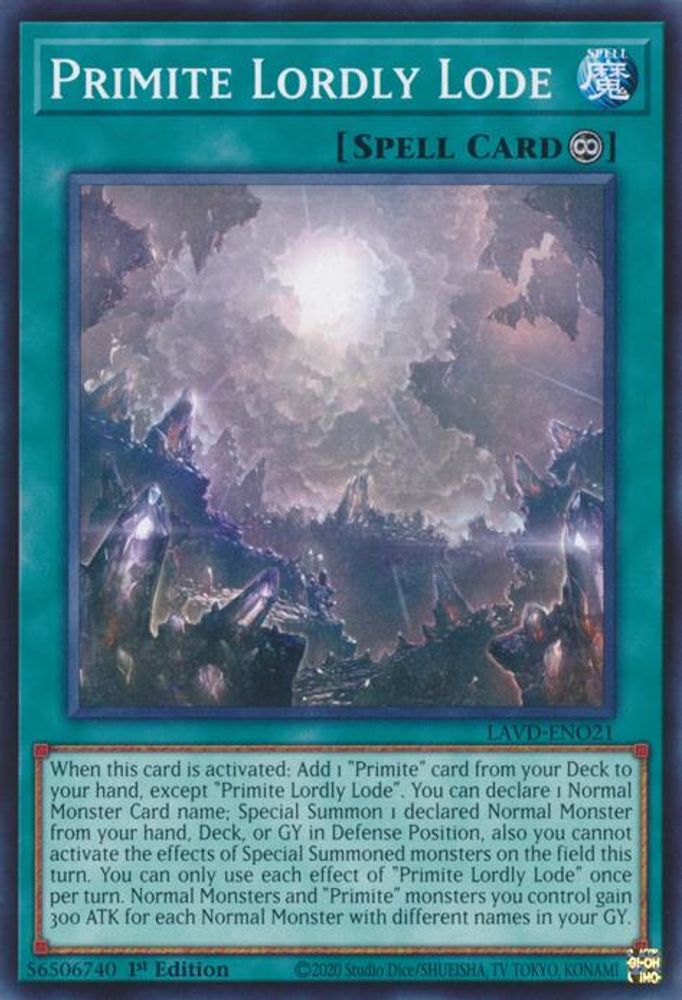 Primite Lordly Lode (LAVD-ENO21) - Common
