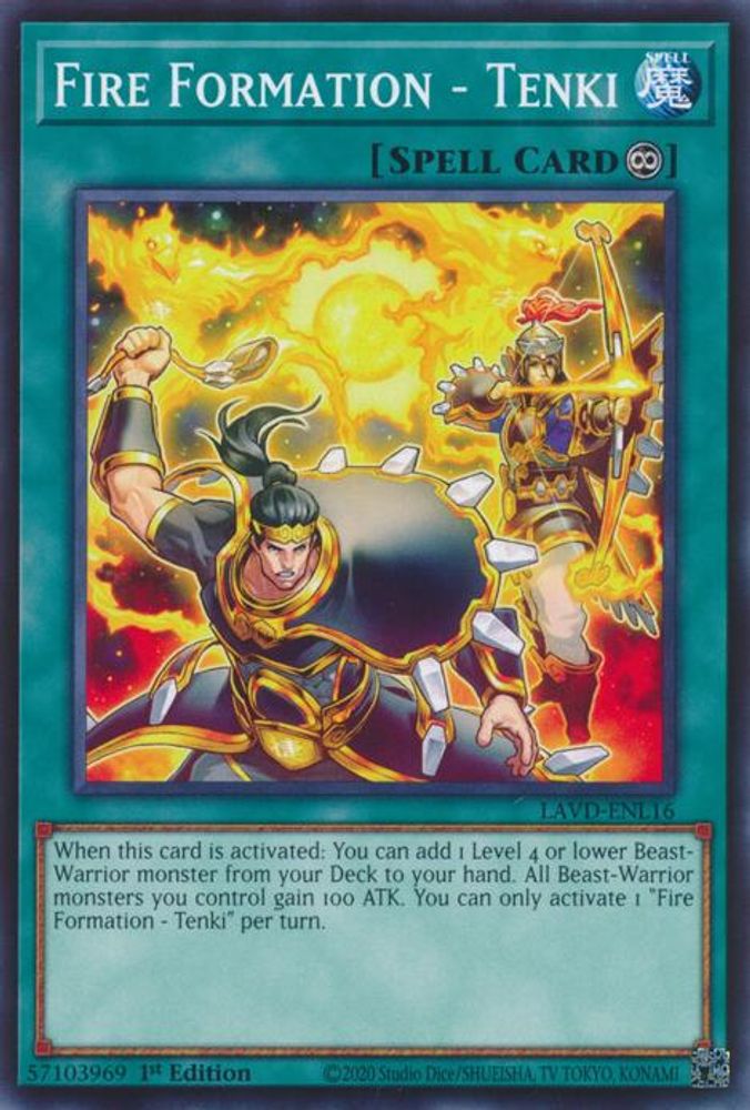 Fire Formation - Tenki (LAVD-ENL16) - Common