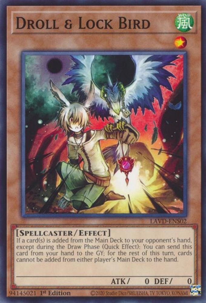 Droll & Lock Bird (LAVD-ENS02) (LAVD-ENS02) - Common