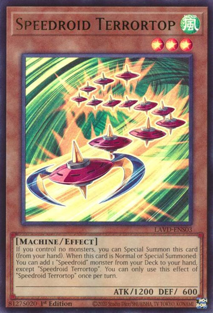Speedroid Terrortop (UR) (LAVD-ENS03) - Ultra Rare