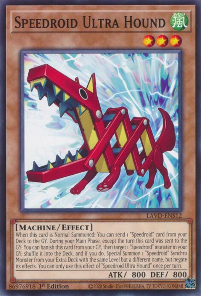 Speedroid Ultra Hound (LAVD-ENS12) - Common