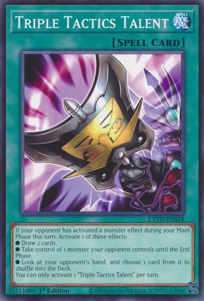 Triple Tactics Talent (LAVD-ENS18) (LAVD-ENS18) - Common